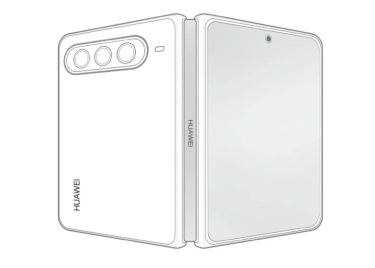 Huawei Pura X Max wide foldable