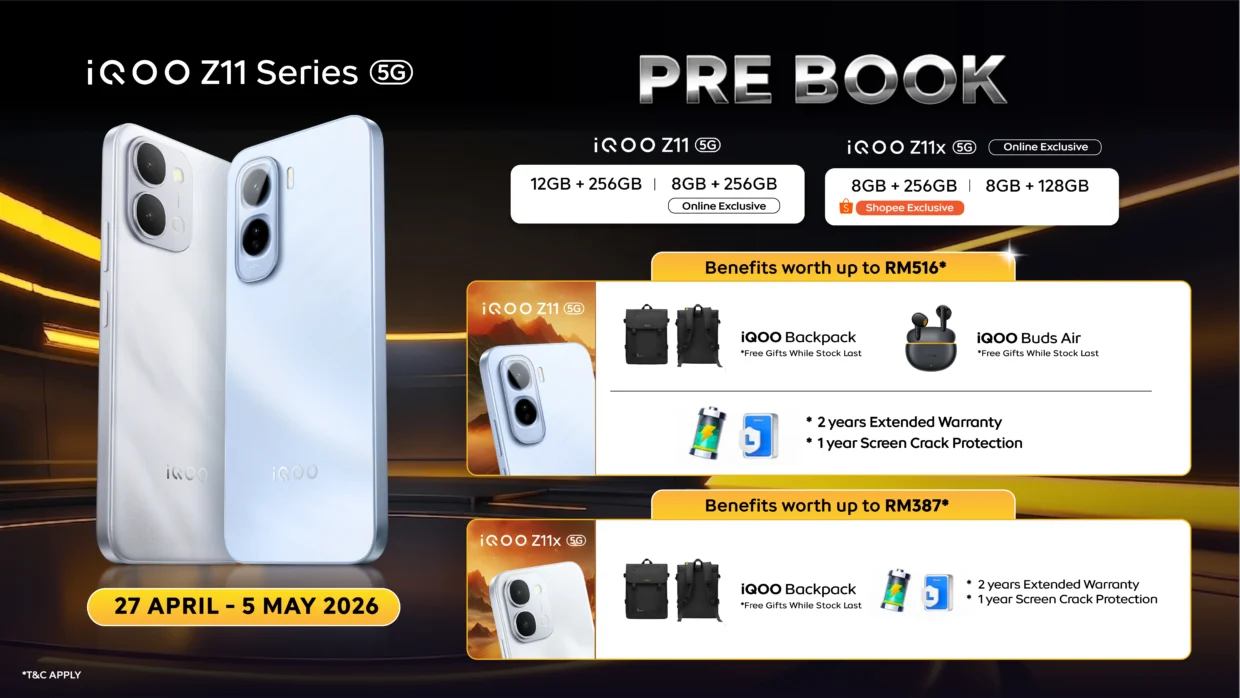 iQOO Z11 Z11x pre-order