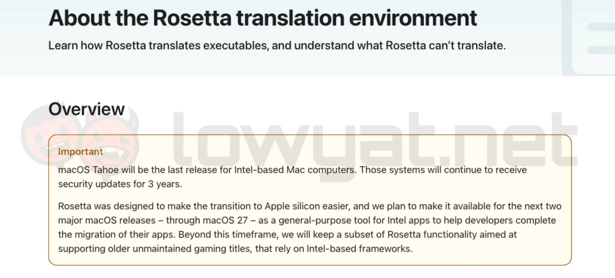 macos 26 final major release for intel macs