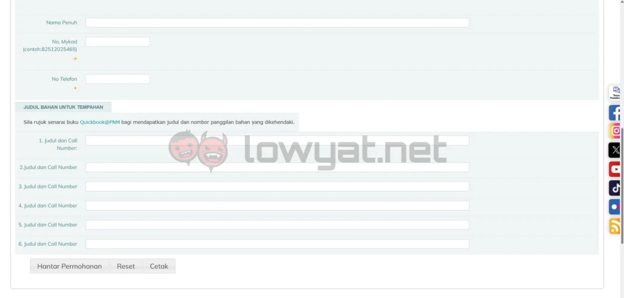 National Library Quickbook2u