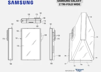 Samsung Galaxy Z TriFold Wide patent