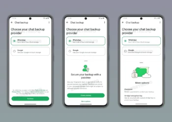 WhatsApp chat backup