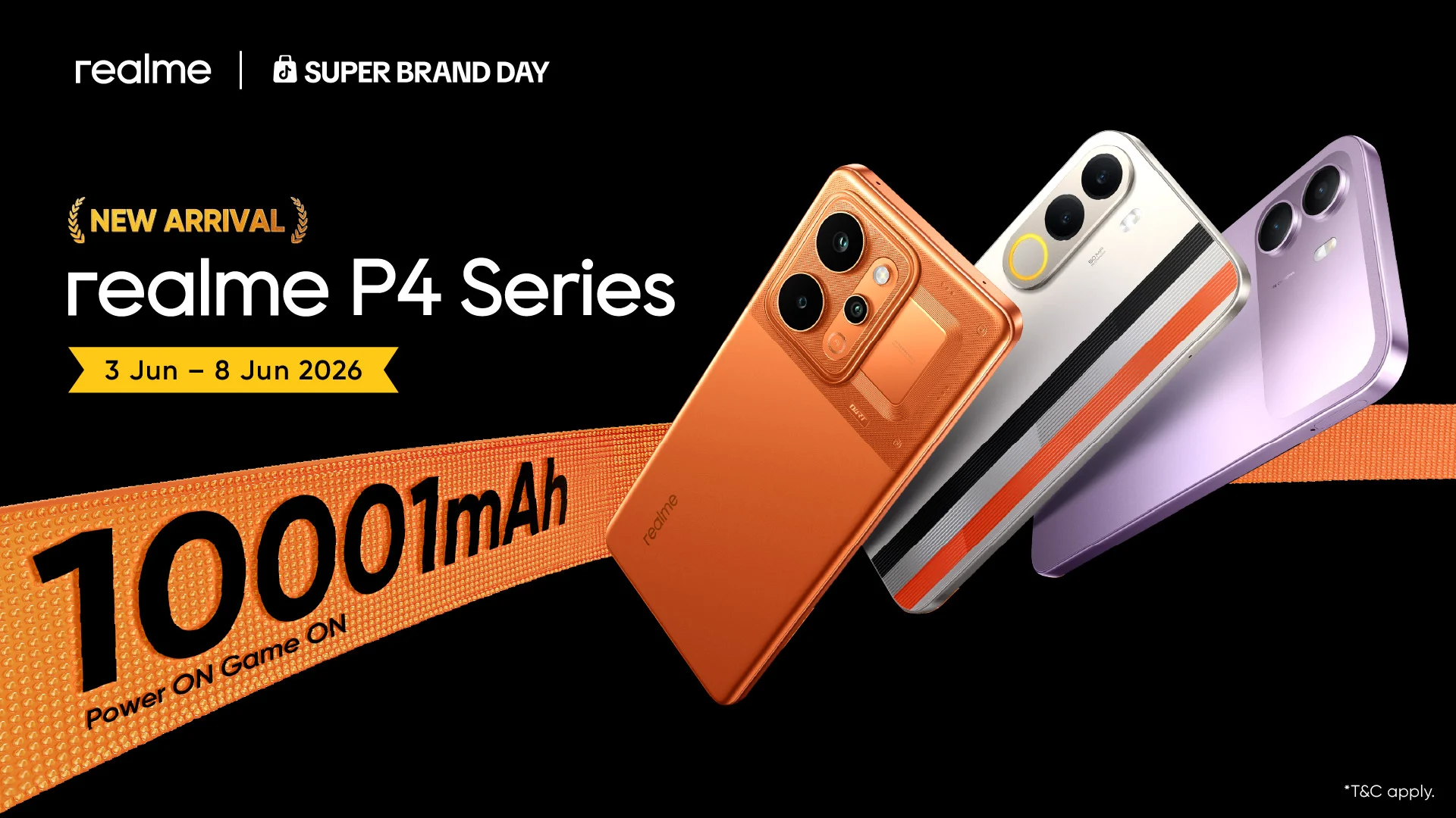 realme P4 Series teaser