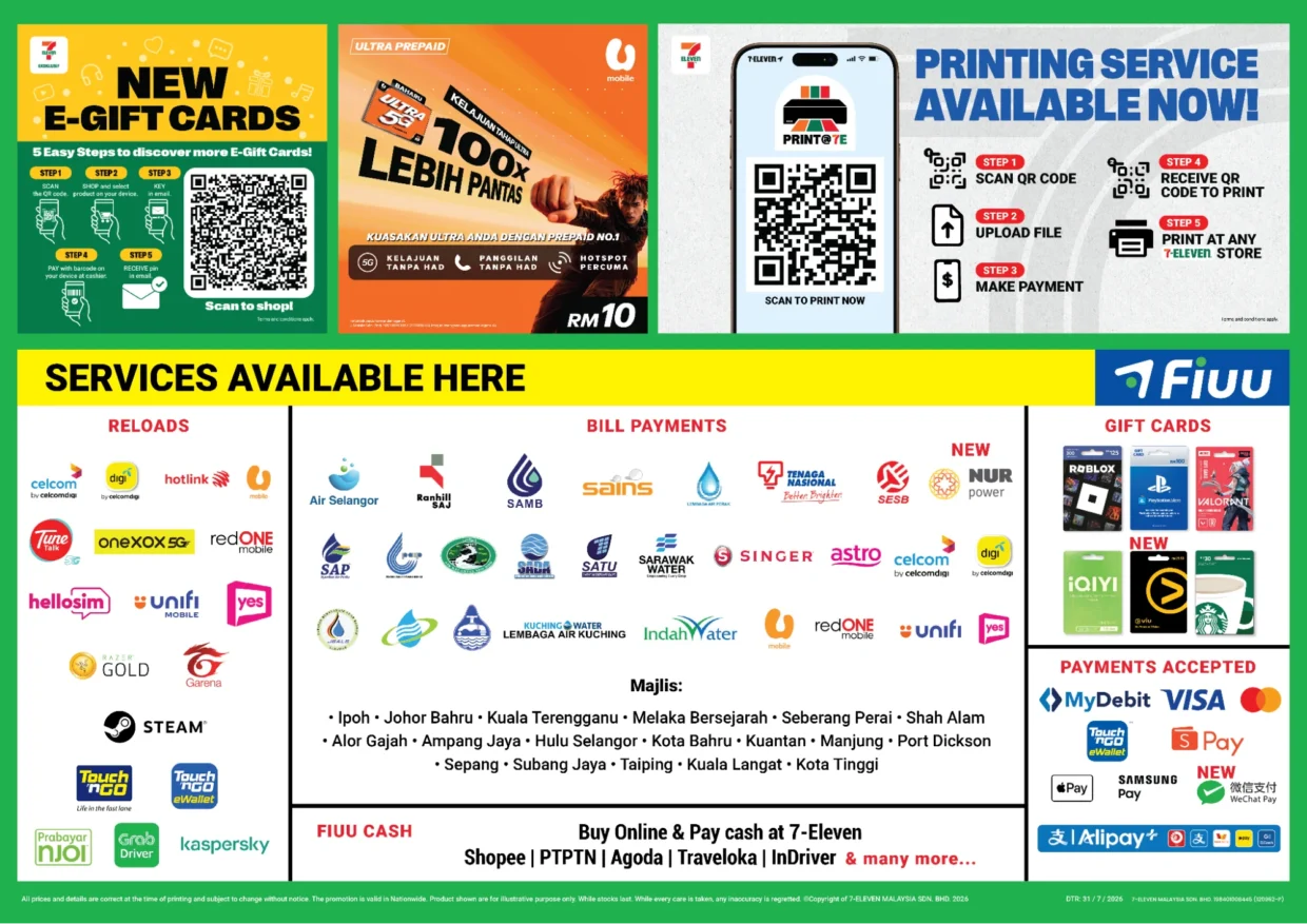 7-Eleven other services