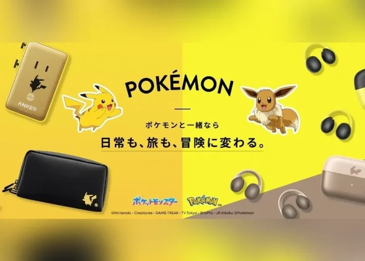 Anker Announces Pokemon-Themed Charger, Earbuds, Travel Adapter