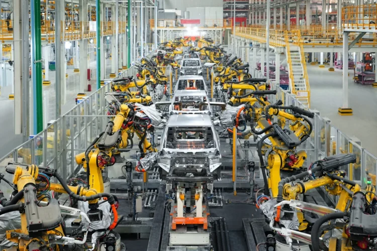 BYD manufacturing