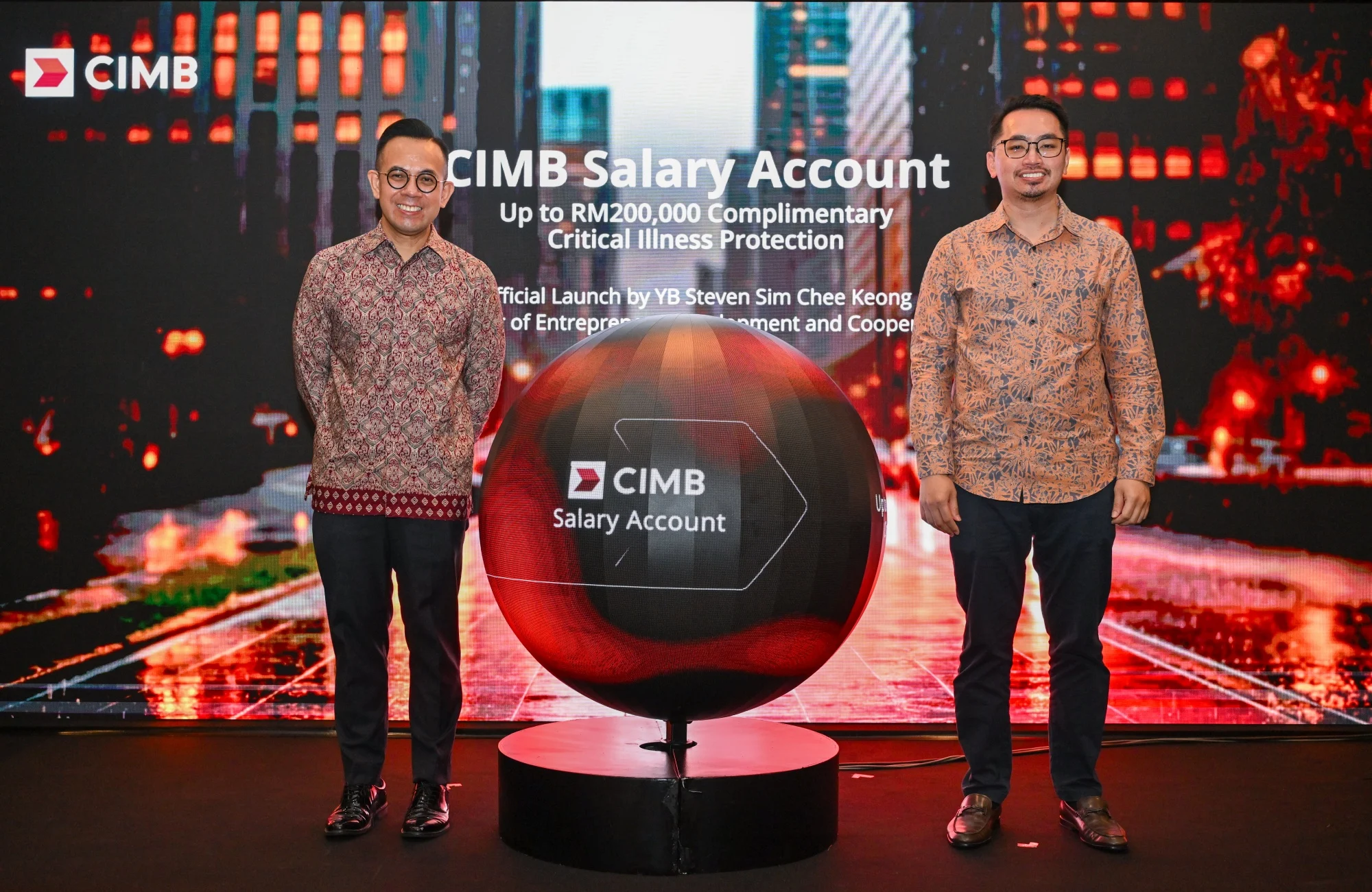 CIMB salary account takaful launch