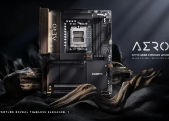 Gigabyte X870E Aero X3D Dark Wood