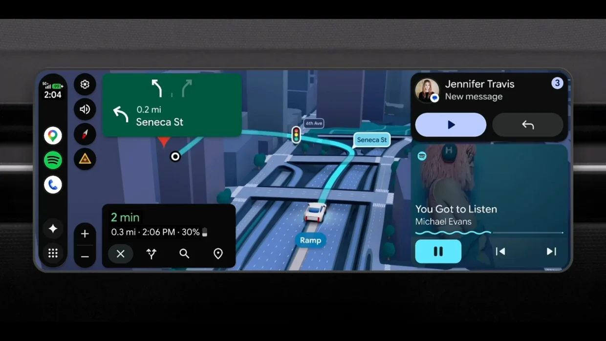 Google Maps Immersive Navigation