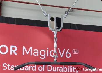HONOR Magic V6 pull up bar