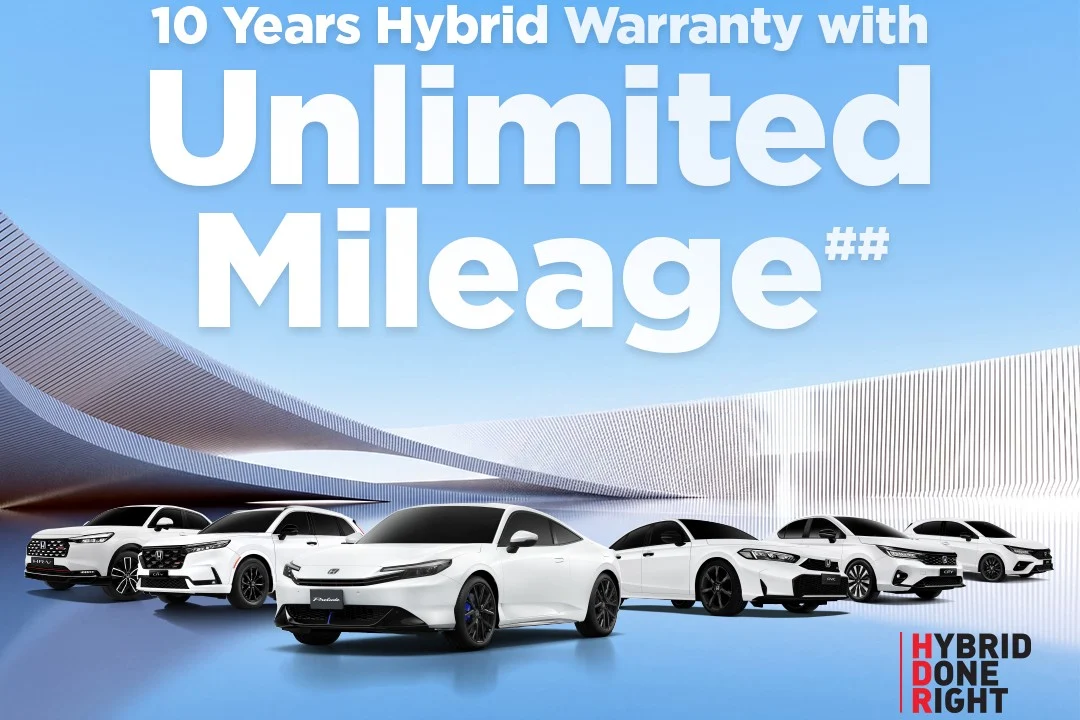 Honda 10-year hybrid warranty