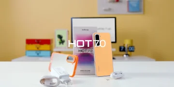Infinix Hot 70 box contents