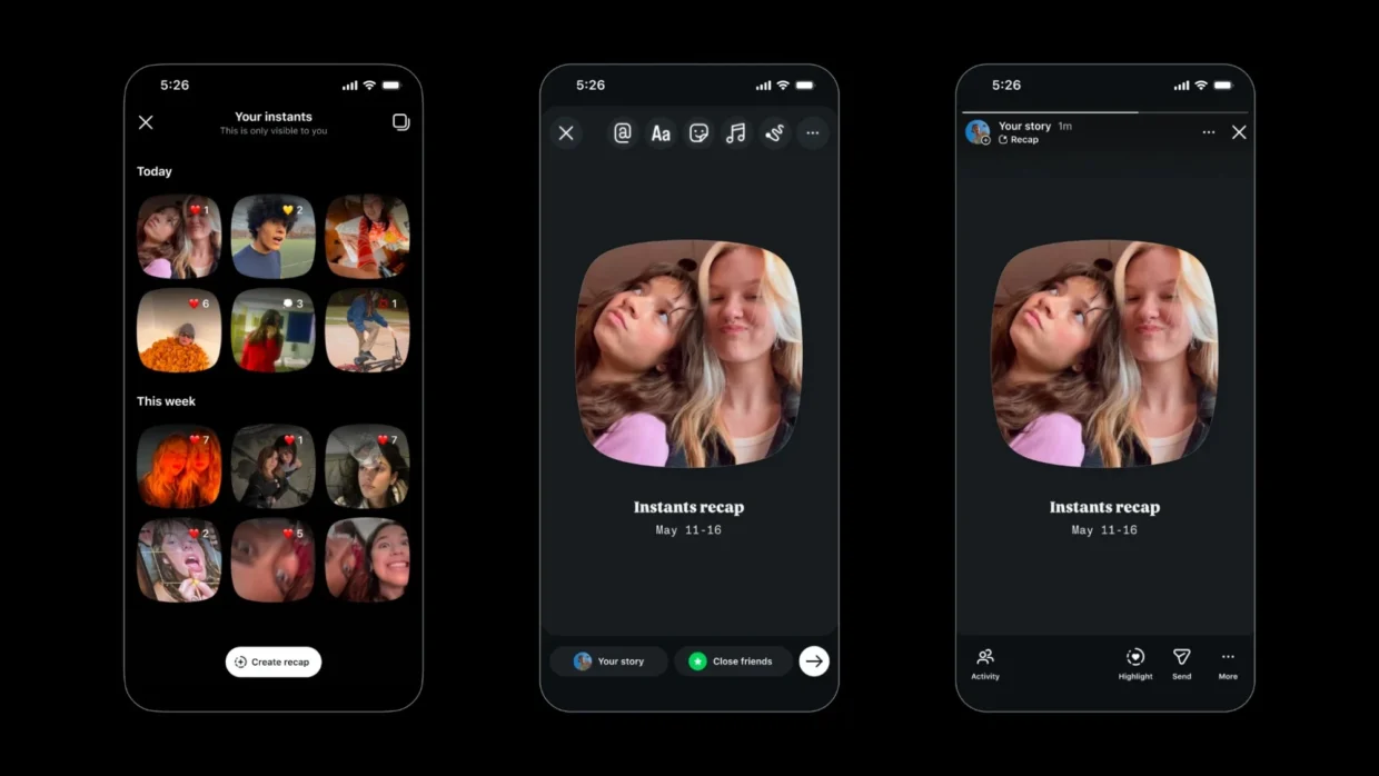 Instagram Launches Instants