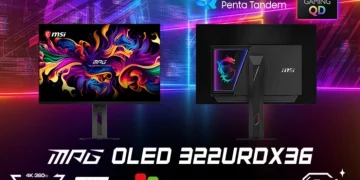 MSI MPG OLED 322URDX336 triple mode gaming monitor teaser