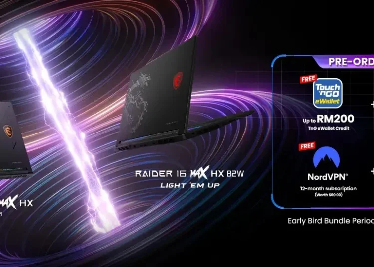 MSI Raider Crosshair Max 16 HX pre-order