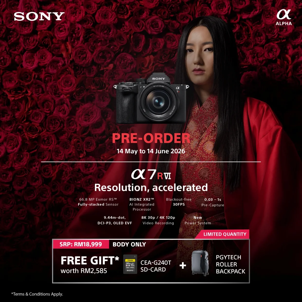 Sony Officially launches Alpha 7R VI Mirrorless Camera In Malaysia