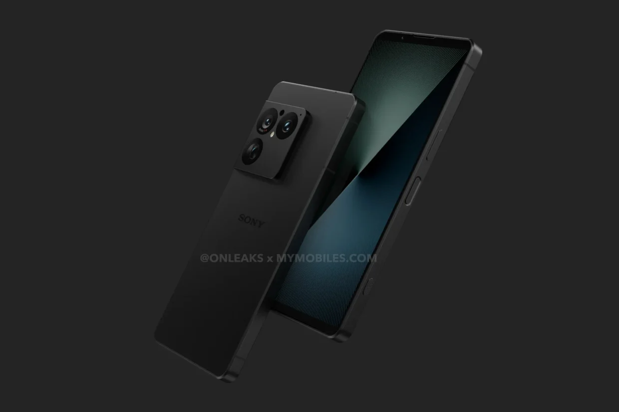 Sony Xperia 1 VIII CAD render 2