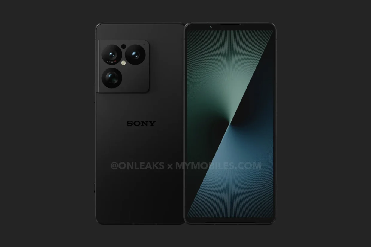 Sony Xperia 1 VIII CAD render 3