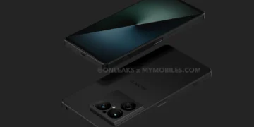 Sony Xperia 1 VIII CAD render