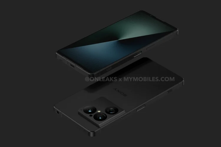 Sony Xperia 1 VIII CAD render