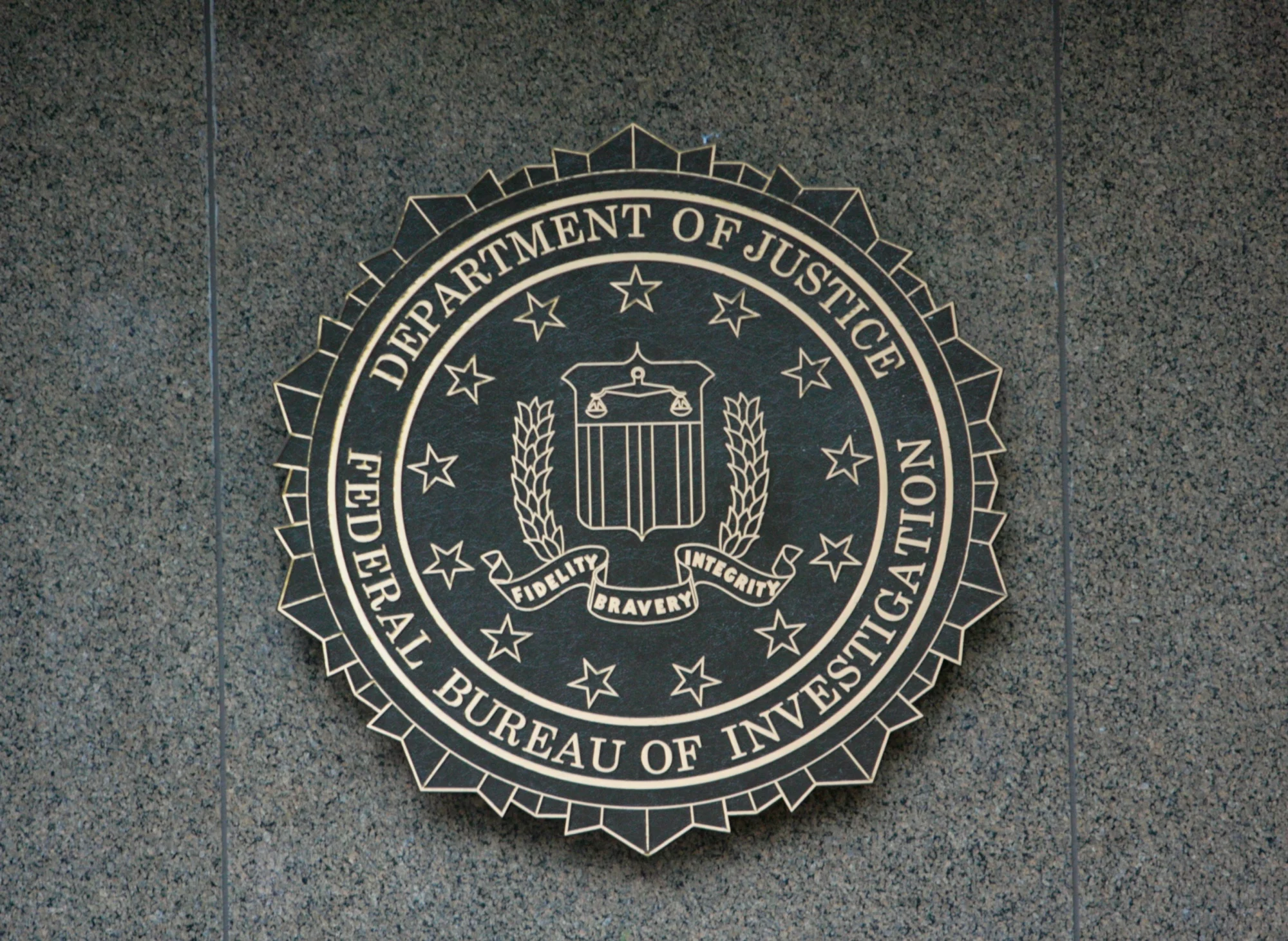 US Dept of Justice DOJ fbi unsplash file photo