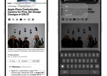 Apple iOS 27 Siri leak