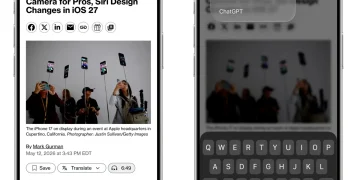 Apple iOS 27 Siri leak