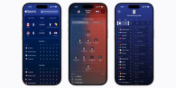 Apple Sports FIFA World Cup update