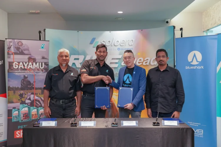 Blueshark Petronas Lubricants partnership