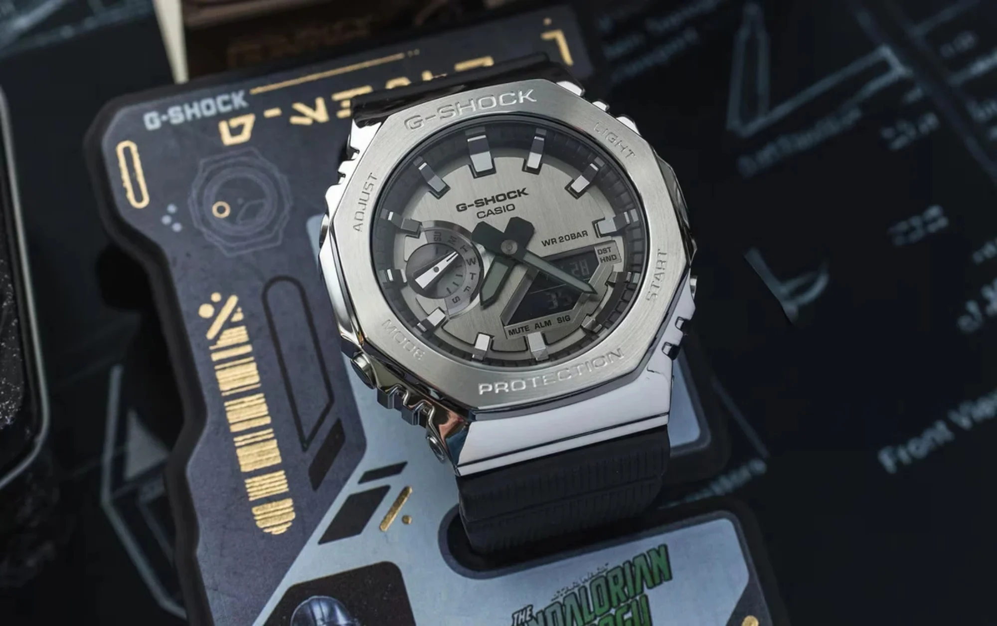 casio g-shock baby-g the mandalorian and grogu