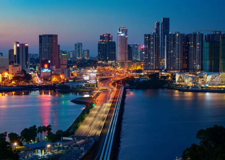 johor singapore causeway high res