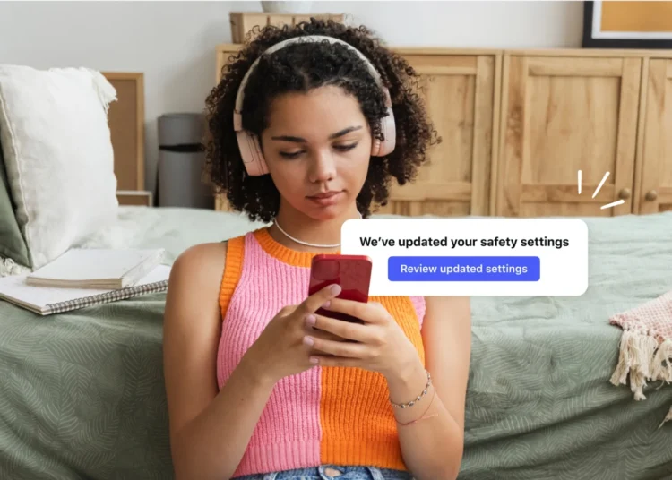 Meta AI age detection teen accounts