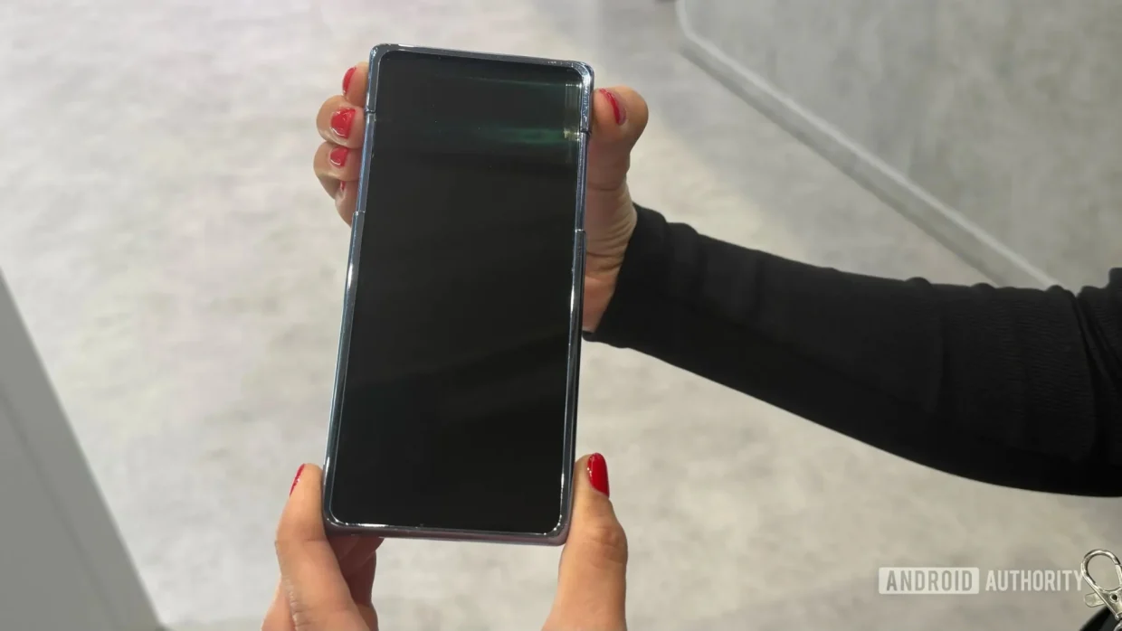 Samsung rollable phone prototype