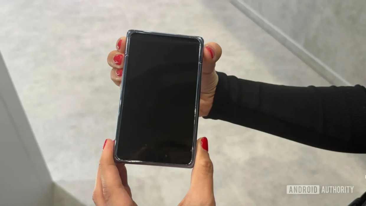 Samsung rollable phone prototype