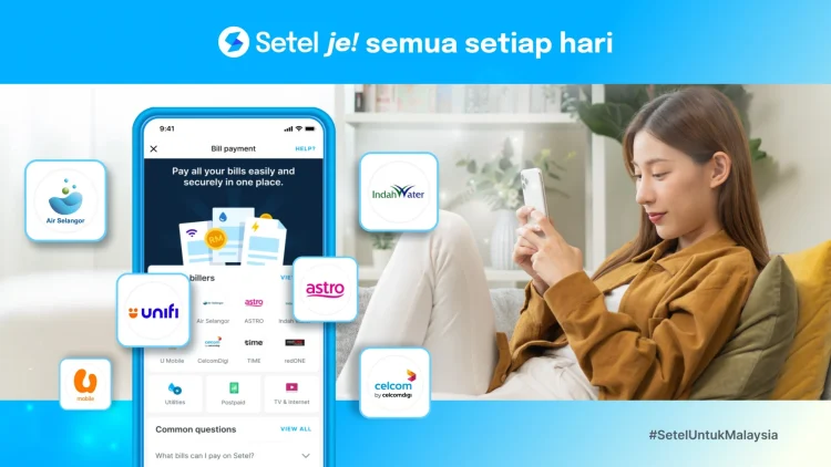 setel app new bill payment feature
