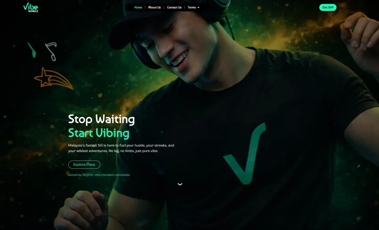 VIBE Mobile Officially Launches In Malaysia On U Mobile’s ULTRA5G Network 2 vibe mobile 2