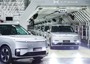 xpeng mass production robotaxi china