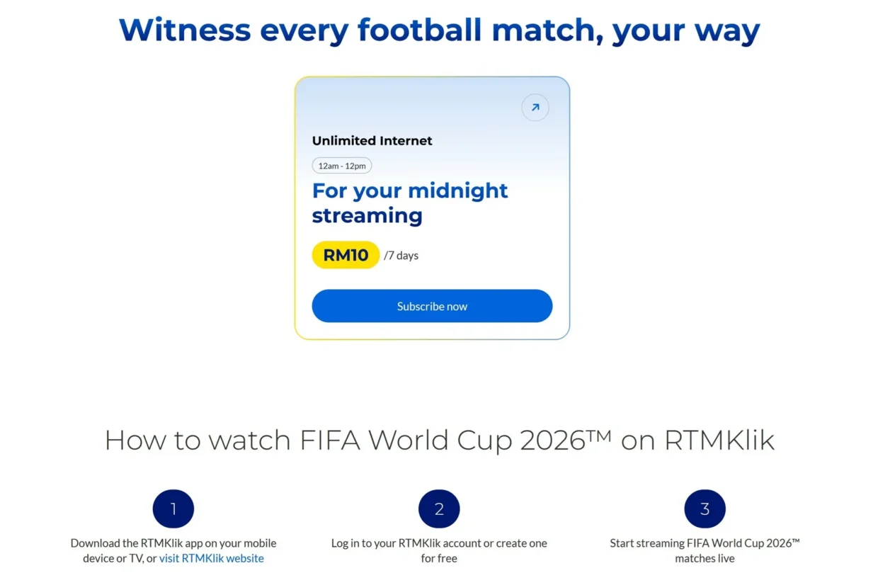 CelcomDigi Football roaming