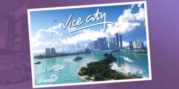 Grand Theft Auto VI postcard