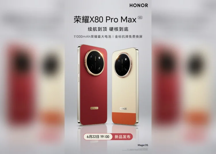 HONOR X80 Pro Max China launch
