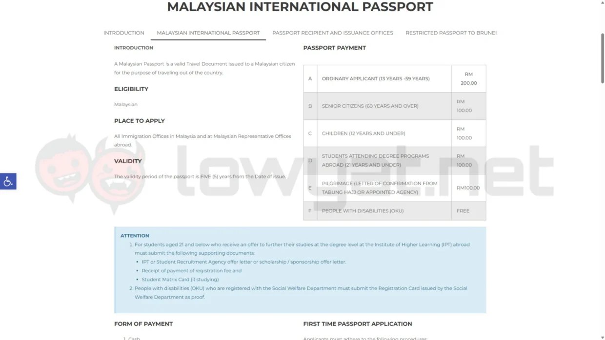 Malaysian Govt Introduces Passport With 10-Year Validity