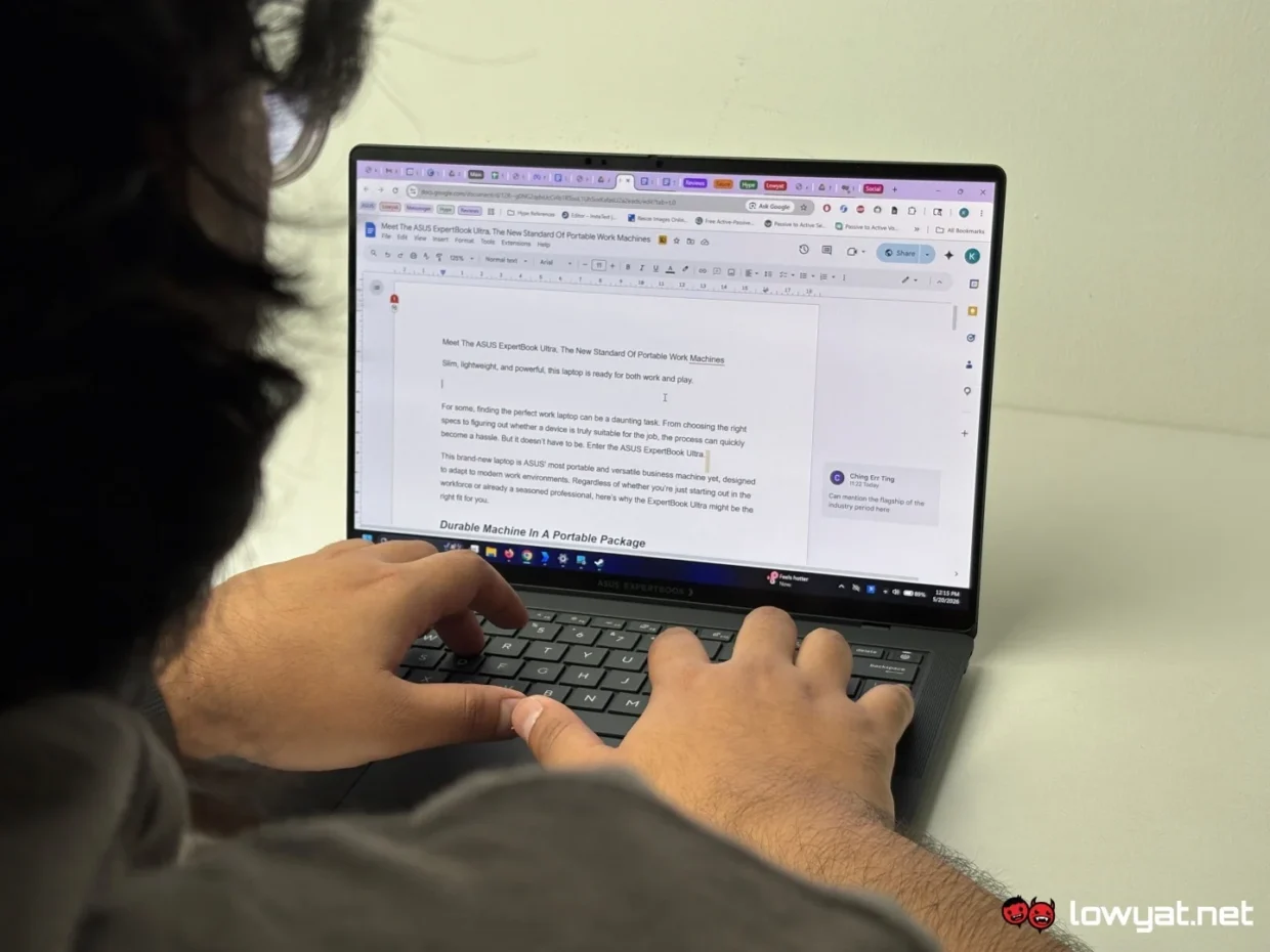 Meet The ASUS ExpertBook Ultra Branded Stock