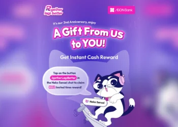 Neko Sensei by AEON Bank Branded