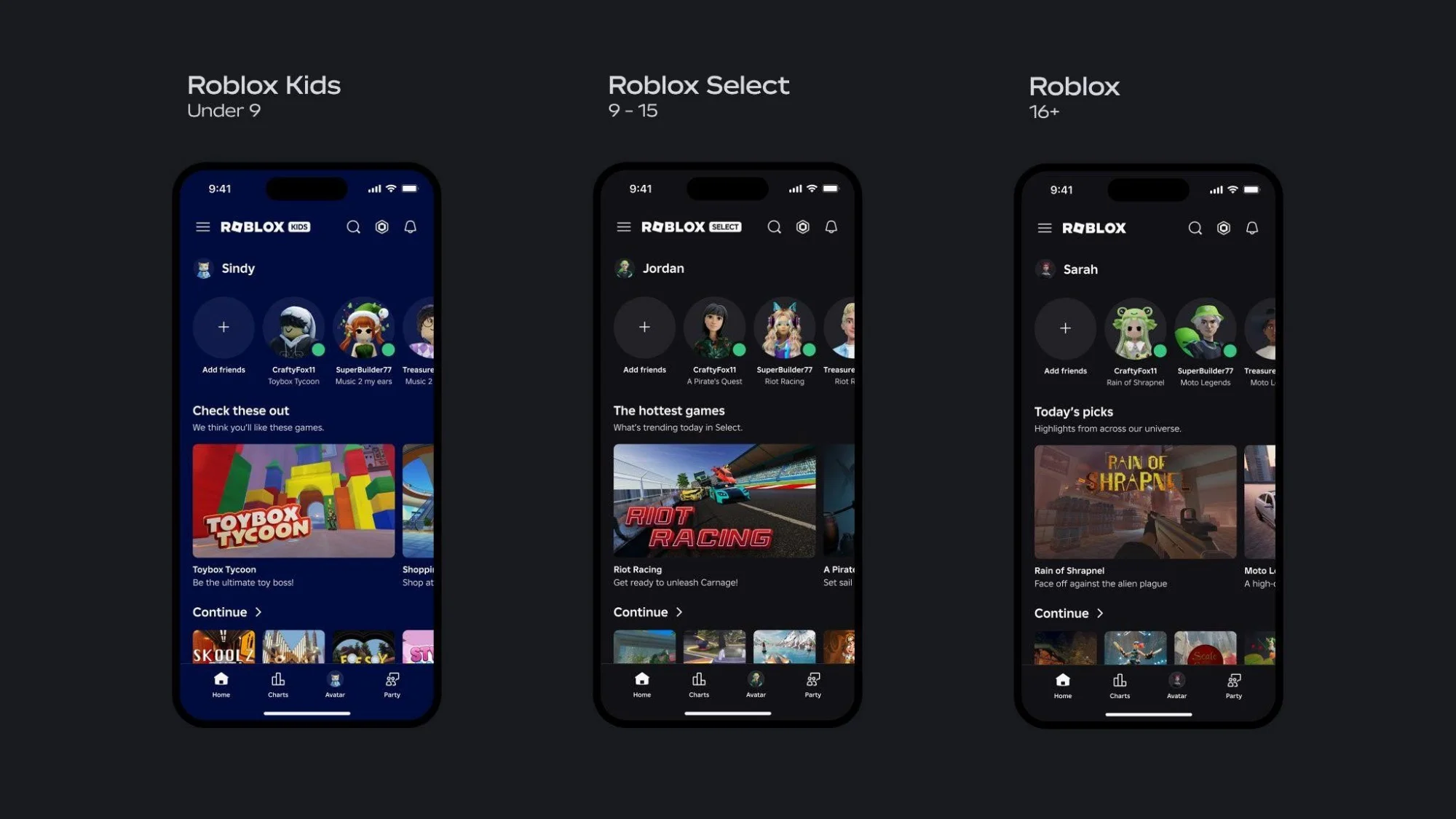 Roblox Begins Global Rollout Of New Kids And Select Accounts 3 Roblox Kids Select Accounts Malaysia