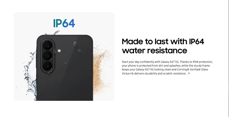Samsung Czech Prematurely Lists Galaxy A27, Revealing All Of Its Specs 3 Samsung Czech Prematurely Lists Galaxy A27
