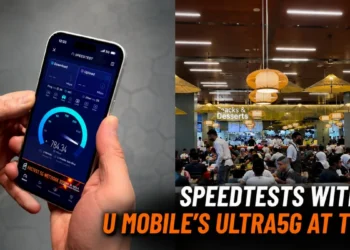 Speedtests with U Mobile's ULTRA5G at TRX