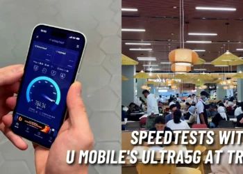 Speedtests with U Mobile's ULTRA5G at TRX