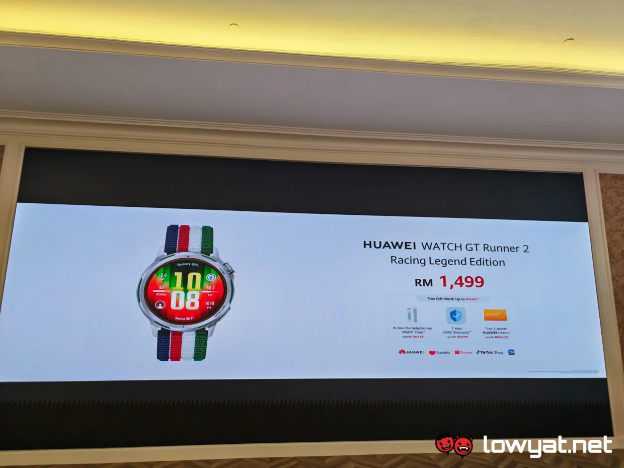Huawei Watch GT Runner 2 Racing Legend Edition