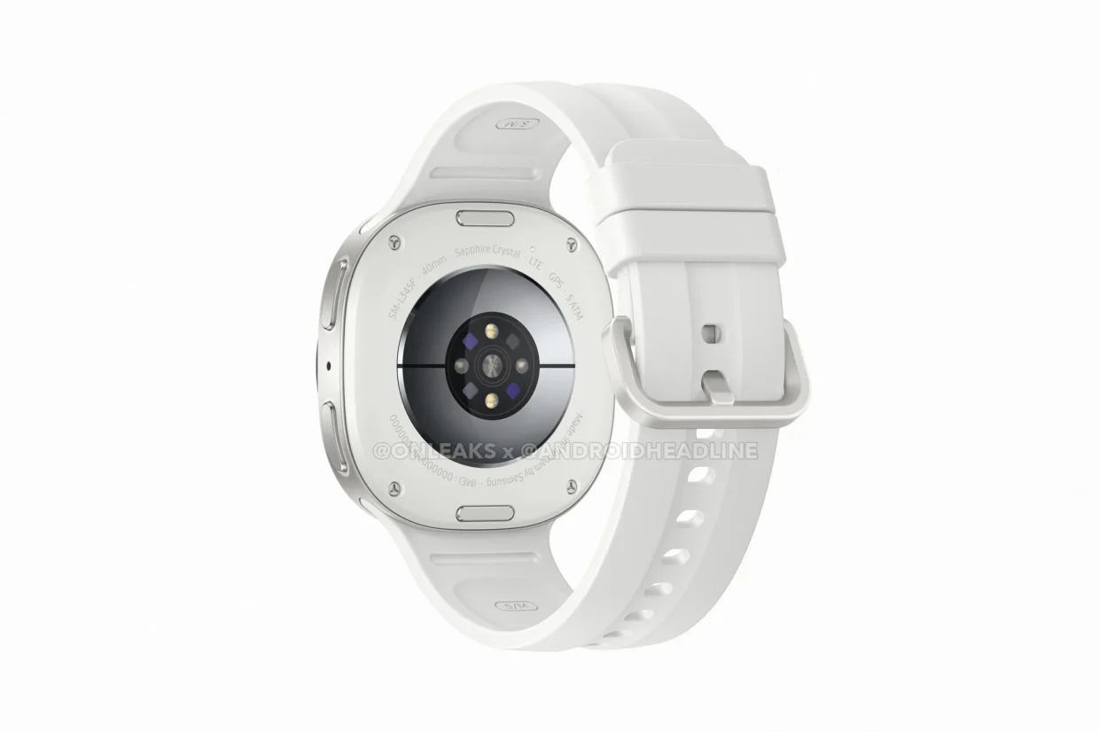Samsung Galaxy Watch9, Galaxy Watch Ultra 2 Designs Revealed In New Leaks 4 Samsung Galaxy Watch9 leak