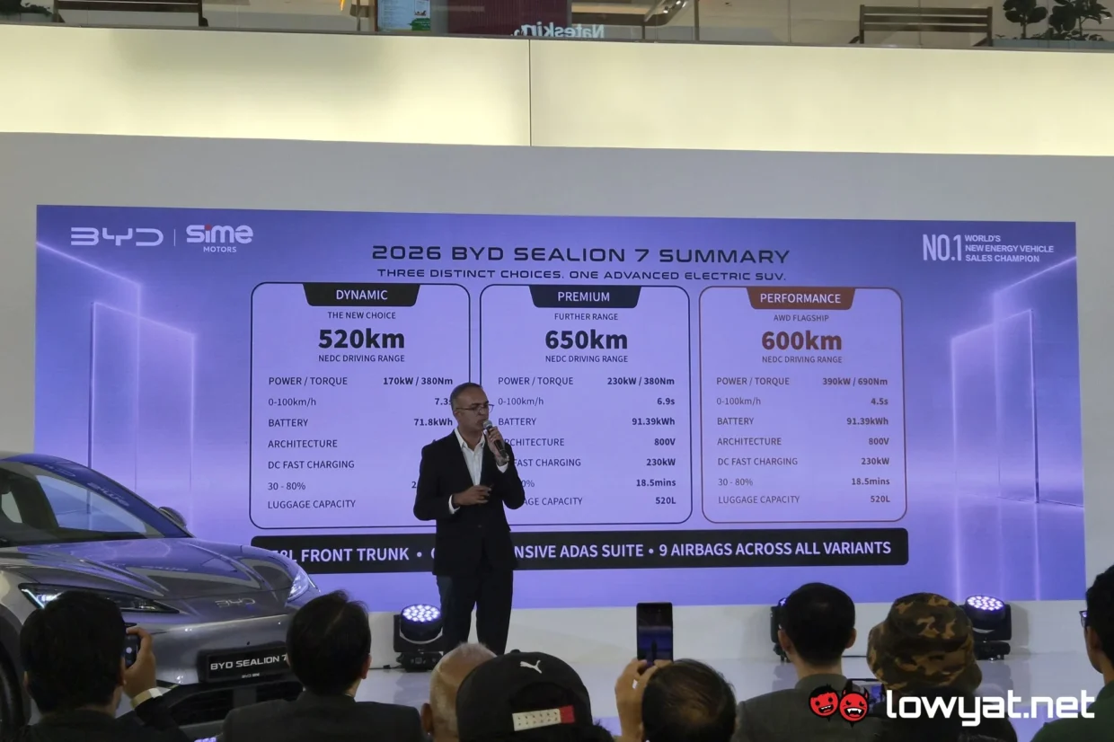2026 BYD Sealion 7 Launches In Malaysia From RM163,800 24 2026 BYD Sealion 7 specs 2